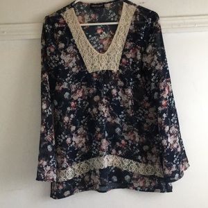 Floral blouse